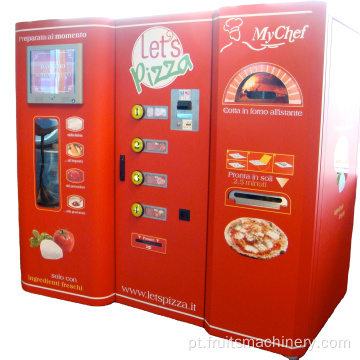 Máquina de venda automática de pizza comercial